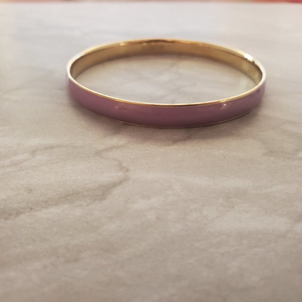 💜 Vintage Y2k 00s 2000's J. Crew Lavender Purple Skinny Bangle 💜 - Picture 1 of 8